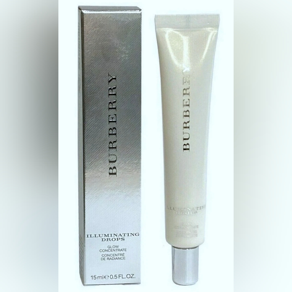 BURBERRY Illuminating Drops Glow Concentrate 01 Metallic Pearl NWT